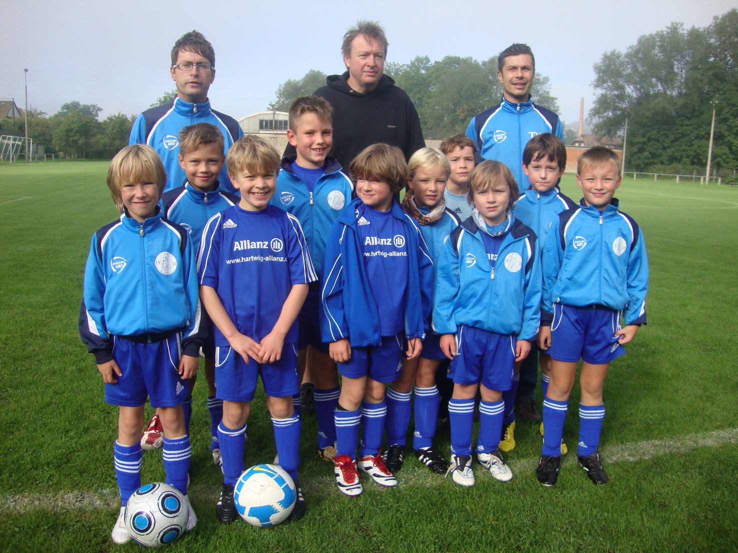 Mannschaftsbild F-Junioren 2010/2011