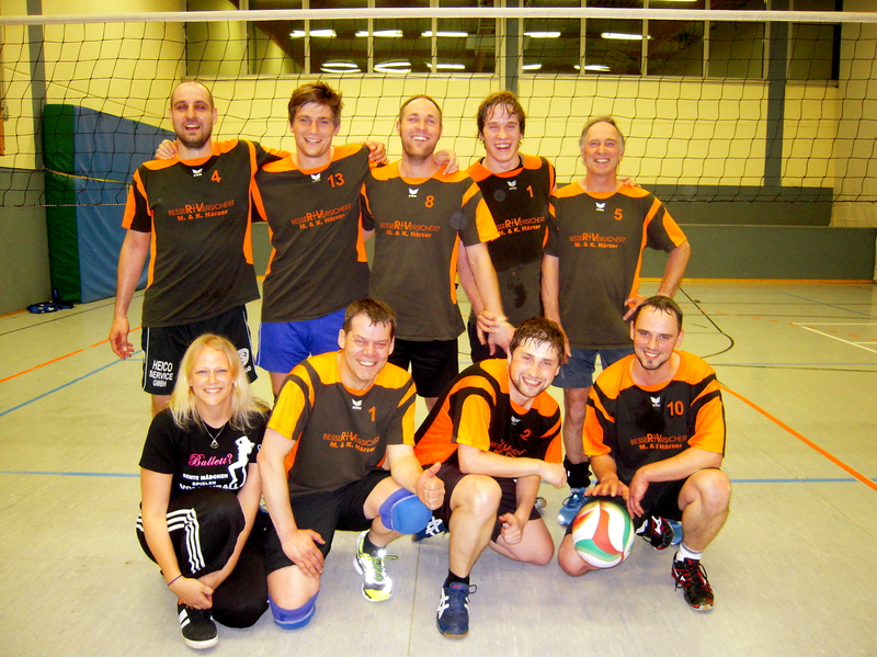 Meisterschaftsfoto 2014 Volleyball Männer