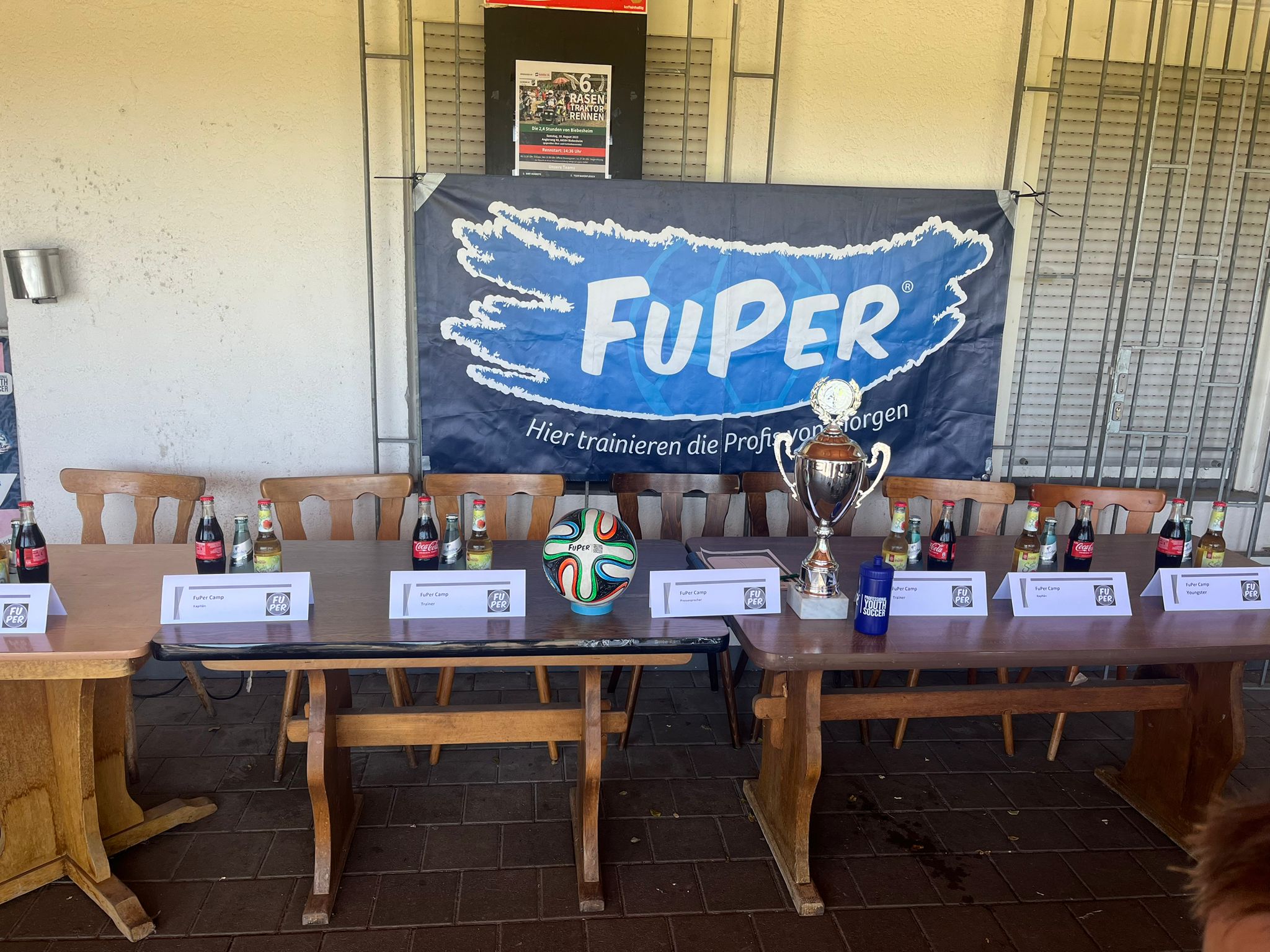 Fußballcamp Aktion
